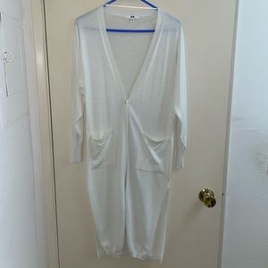 White Size S “Uniqlo” cardigan